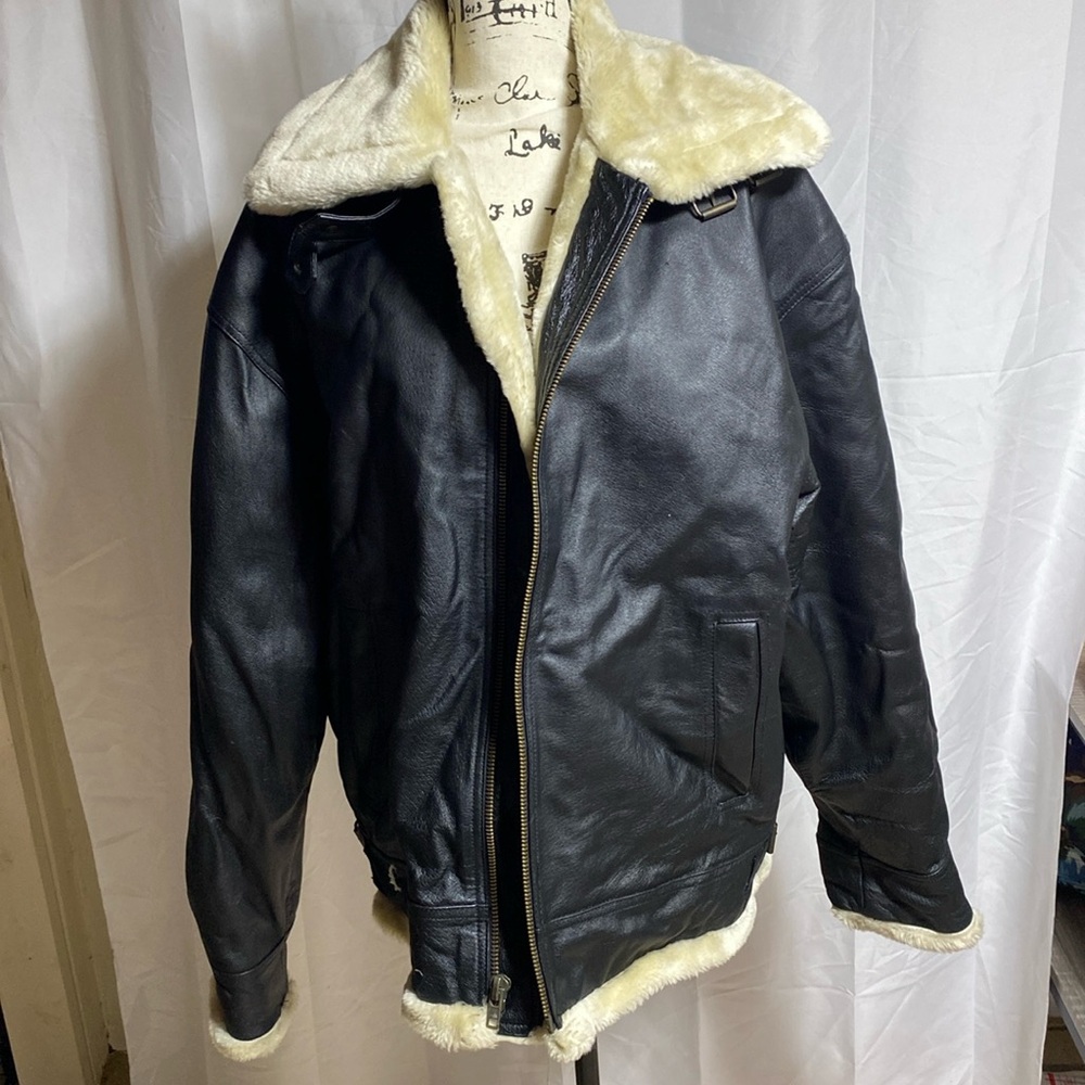 Women’s Fur Lined Leather Jacket